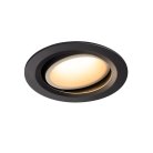 Встраиваемый светильник SLV 1003656 NUMINOS MOVE L black