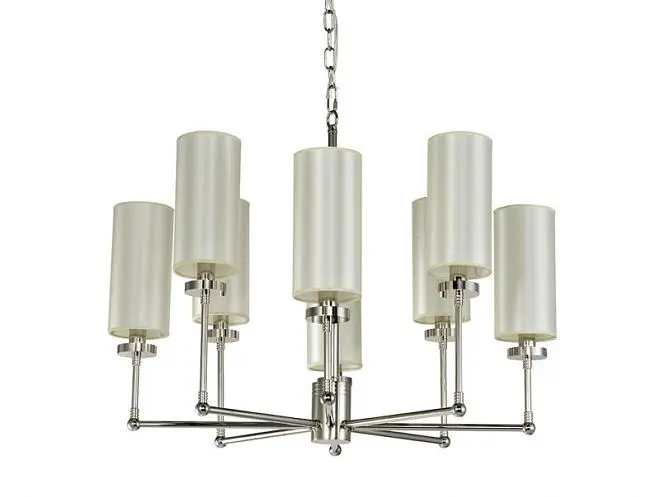 Подвесная люстра Newport 7264+4/C nickel М0061826 Подвесная люстра Newport 7264+4/C nickel М0061826