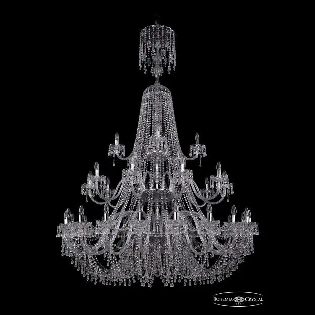 Люстра хрустальная Bohemia 1410/20+10+5/530/XL-200/3d Ni V0300 Люстра хрустальная Bohemia 1410/20+10+5/530/XL-200/3d Ni V0300
