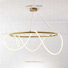 Кольцевые люстры и светильники GLORIFY R Размер M. Теплый свет Lampatron 3032-24912
