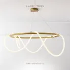 Кольцевые люстры и светильники GLORIFY R Размер M. Теплый свет Lampatron 3032-24912