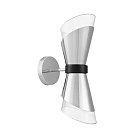 Бра Lumina Deco LDW 7013-2 CHR+PR Fabro
