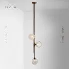 Подвесной светильник LEROY MOTEL Тип A. Цвет бронза Lampatron 8131-23219