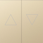 Клавиша 2-я со стрелками для жалюзи, шампань Donel DE29451 A07