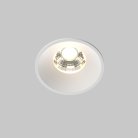 Встраиваемый светильник Maytoni DL058-7W3K-W Round