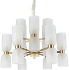 Люстра NEWPORT 3646+6/C brass