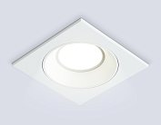 Встраиваемый светильник белый MR16 GU5.3 92*92*24 Ambrella light A8924 WH TECHNO SPOT