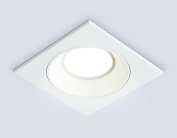 Встраиваемый светильник белый MR16 GU5.3 92*92*24 Ambrella light A8924 WH TECHNO SPOT