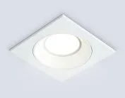 Встраиваемый светильник белый MR16 GU5.3 92*92*24 Ambrella light A8924 WH TECHNO SPOT