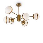 Люстра на штанге Freya FR5204PL-06BS Sonder