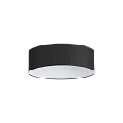 Абажур Paralume Slim D45 H14 Nero Ideal Lux 345994 SET UP