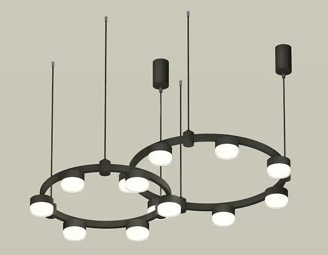 Комплект подвесного светильника Techno Ring с акрилом Ambrella light XR92091006/13 Комплект подвесного светильника Techno Ring с акрилом Ambrella light XR92091006/13