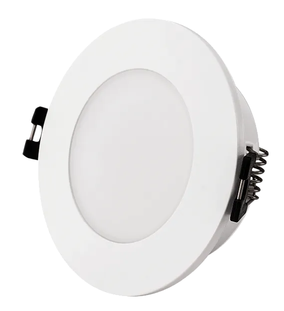 Светильник встраиваемый, под лампу GU10, D90xH31мм, IP65 лицевой стороны, белый Donel DN04006R1W DN04