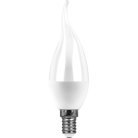 Лампа светодиодная SAFFIT 55174 SBC3711 Свеча на ветру E14 11W 6400K