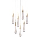 Подвесная люстра Delight Collection MD2060-7A br.brass Pour