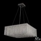 Люстра светодиодная хрустальная APL LED SH03.60.A.Ni.4000 Sicilia