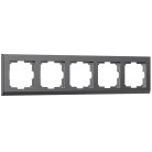Рамка Werkel W0051864 Stark графит матовый a063119