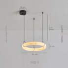 Кольцевые люстры и светильники ESTEFAN Размер S Lampatron f-estefan-s 8883-25114