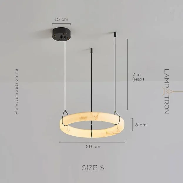 Кольцевые люстры и светильники ESTEFAN Размер S Lampatron f-estefan-s 8883-25114 Кольцевые люстры и светильники ESTEFAN Размер S Lampatron f-estefan-s 8883-25114