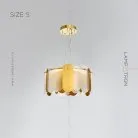 Кольцевые люстры и светильники MARLINA Размер S Lampatron marlina-s 4898-12485