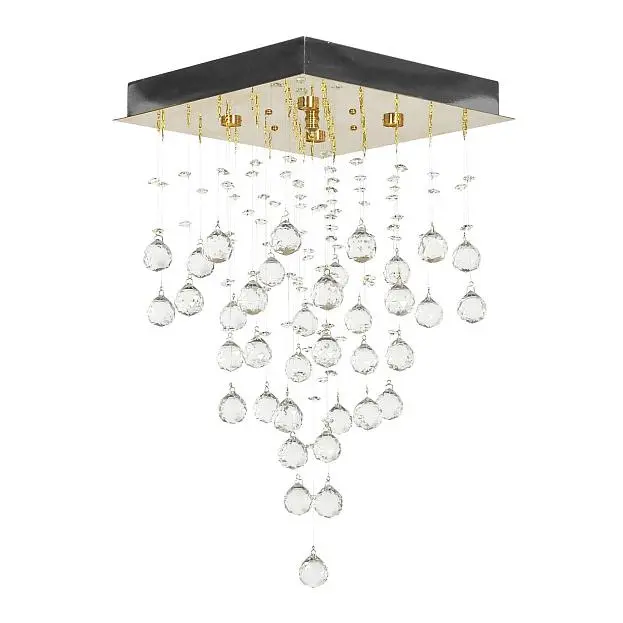 Каскадная люстра Arti Lampadari Flusso H 1.4.30.615 G Каскадная люстра Arti Lampadari Flusso H 1.4.30.615 G