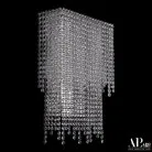 Бра светодиодные хрустальные APL LED SH500.B3.35-45.B.Ni.4000 Sicilia