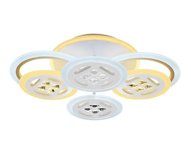 Потолочный светодиодный светильник с пультом Ambrella light FA2951 Ice Потолочный светодиодный светильник с пультом Ambrella light FA2951 Ice