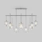 Потолочная люстра Eurosvet 60144/10 хром Inari a061948