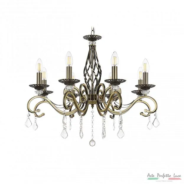 Люстра Arte Perfetto Luce APL2231208/8 AB Люстра Arte Perfetto Luce APL2231208/8 AB