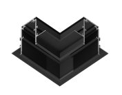 Коннектор угловой для встраиваемого шинопровода Magnetic Ambrella light GL3354 TRACK SYSTEM