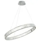 Люстра хрустальная с пультом LED Хром Citilux CL338181 Чезаре