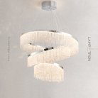Кольцевые люстры и светильники MELCHIOR 3 кольца. Размер M Lampatron 8502-23486