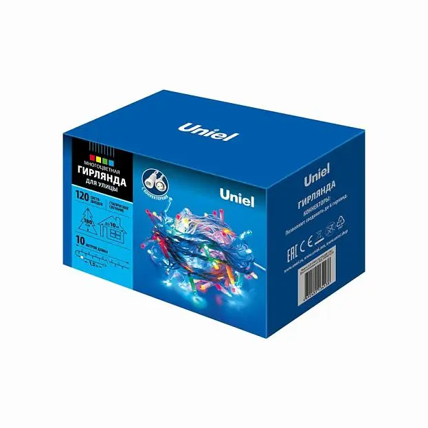 Гирлянда Uniel ULD-S1000-120/SWK MULTI IP67 Гирлянда Uniel ULD-S1000-120/SWK MULTI IP67