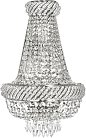 Подвесная люстра Dio D'Arte Bari E 2.20.100 N Nickel