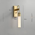 Бра JUDA Цвет латунь Lampatron f-juda-brass 8948-25333