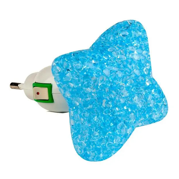 Ночник Uniel DTL-309-Звездочка/BLUE/1LED/0,1W Ночник Uniel DTL-309-Звездочка/BLUE/1LED/0,1W