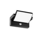 Уличный настенный светильник Ideal Lux 287737 SWIPE AP SENSOR NERO