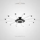 Потолочная люстра DUNKEL Трехцветный свет Lampatron 4215-10536