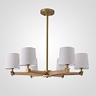 Люстра Jorgenson D85 White/Light Wood By Imperiumloft 203575-26