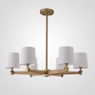 Люстра Jorgenson D85 White/Light Wood By Imperiumloft 203575-26