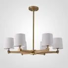 Люстра Jorgenson D85 White/Light Wood By Imperiumloft 203575-26