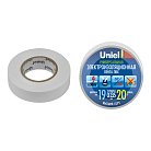 Изоляционная лента Uniel UIT-135P 20/19/01 WHT