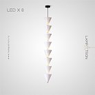 Подвесной светильник LESTER 8 ламп. Цвет Белый Lampatron 7355-20268