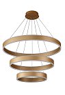 Подвесной светильник Crystal Lux MUCHOS SP158W LED D400+600+800 GOLD