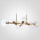 Люстра Staggered Glass Chandelier 8 107263-22 ImperiumLoft