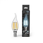 Лампа светодиодная Gauss 104801213 E14 13W 4100K прозрачная Filament
