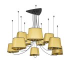Подвесная люстра Loft IT LOFT1163-10YL Nuage