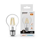 Светодиодная филаментная лампа Gauss 22219 FILAMENT ELEMENTARY