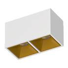 Накладной светодиодный светильник Ledron KUBING 2 White-Gold