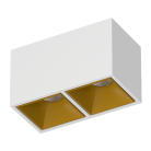Накладной светодиодный светильник Ledron KUBING 2 White-Gold